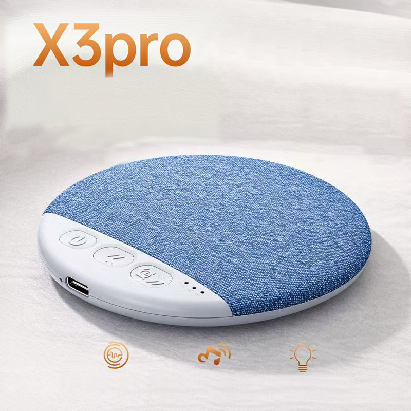 Limited Time: 30% OFF🔊 Round Fabric Cover Wireless Bluetooth Speaker, Mini Portable Home Decor Audio Player🛋️