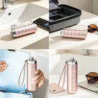 Metal Travel Pill Organizer - Portable Medicine Organizer Storage Boxes