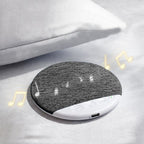 Limited Time: 30% OFF🔊 Round Fabric Cover Wireless Bluetooth Speaker, Mini Portable Home Decor Audio Player🛋️