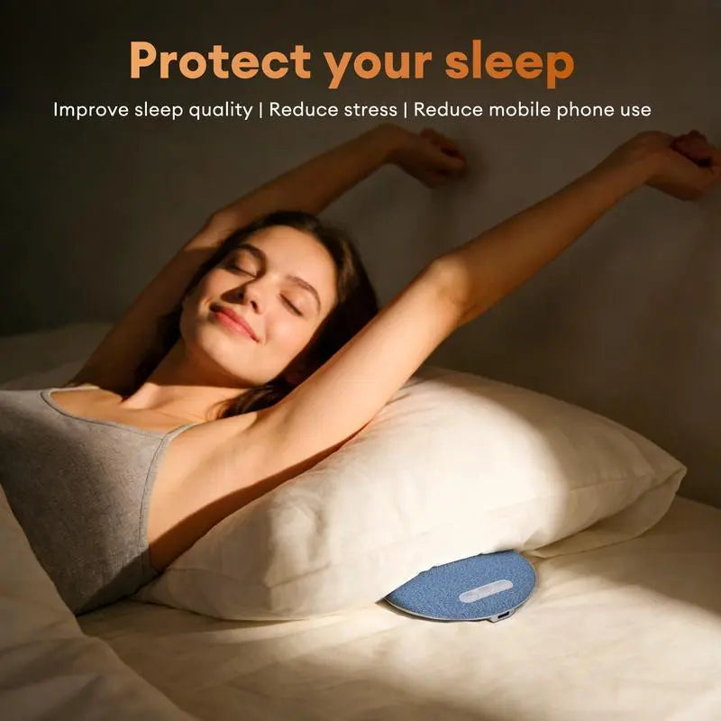 Limited Time: 30% OFF🔊 Round Fabric Cover Wireless Bluetooth Speaker, Mini Portable Home Decor Audio Player🛋️