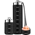 Metal Travel Pill Organizer - Portable Medicine Organizer Storage Boxes